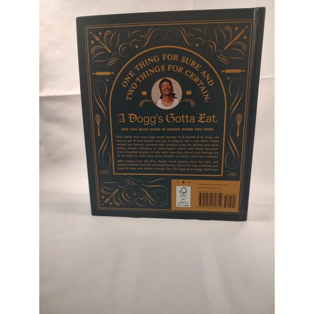 From Crook to Cook : Platinum Recipes from Tha Boss Dogg's Kitchen by Snoop Dogg